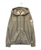 MONCLERモンクレール）の古着「FELPA CON CAPPUCCIO パーカー」｜グレー