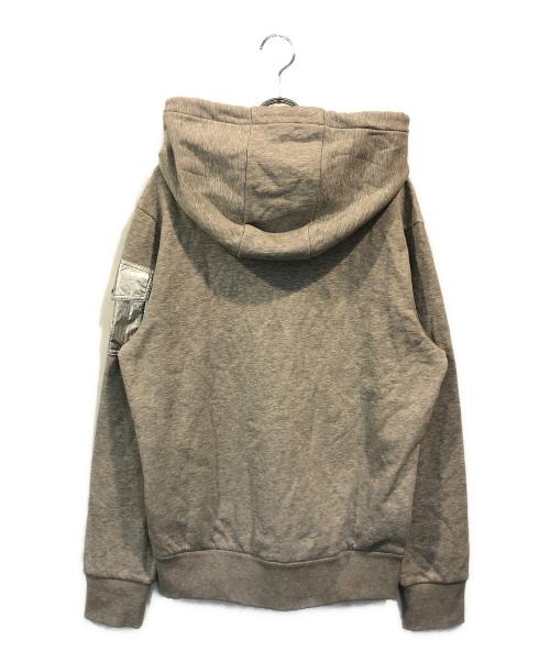 MONCLER（モンクレール）MONCLER (モンクレール) FELPA CON CAPPUCCIO パーカー グレー サイズ:Sの古着・服飾アイテム