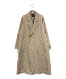 Spick and Span（スピック＆スパン）の古着「エアリーギャバジンコート」｜ベージュ