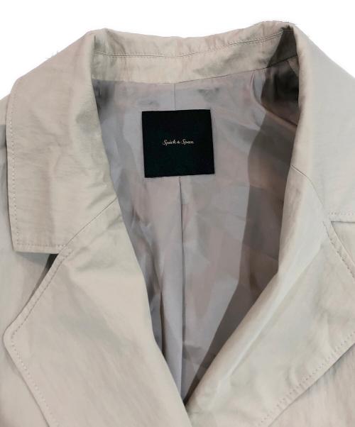 Spick and Span（スピック＆スパン）Spick and Span (スピック＆スパン) エアリーギャバジンコート ベージュ サイズ:SIZE 38の古着・服飾アイテム