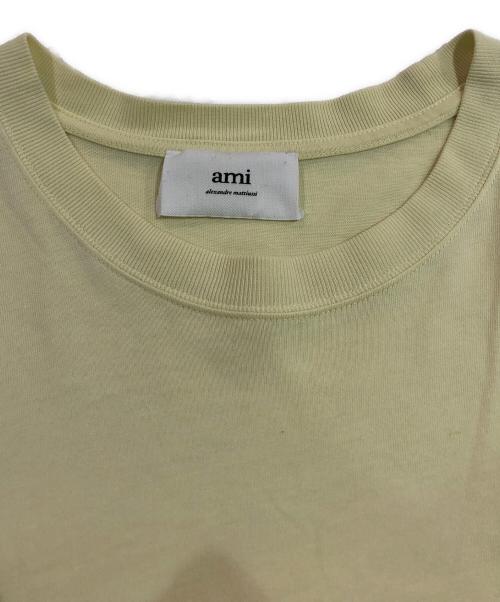 ami（アミ）ami (アミ) Tシャツ イエロー サイズ:Mの古着・服飾アイテム