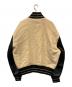 KAPITAL (キャピタル) Wool I-Five Varsity Jacket ベージュ×ブラック サイズ:SIZE 1：20000円