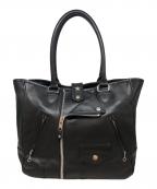 Schottショット）の古着「RIDERS TOTE BAG」｜ブラック