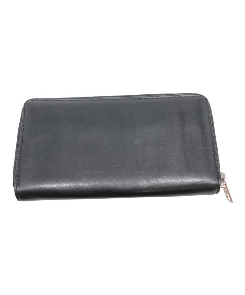 Schott（ショット）Schott (ショット) LEATHER RIDERS ZIP WALLET ブラックの古着・服飾アイテム