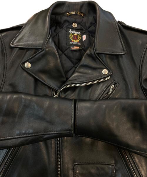Schott（ショット）Schott (ショット) ワンスターダブルライダースジャケット ブラック サイズ:SIZE 36の古着・服飾アイテム