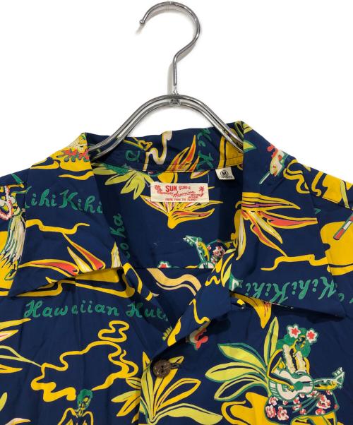 Sun Surf（サンサーフ）Sun Surf (サンサーフ) アロハシャツ ネイビー サイズ:SIZE Mの古着・服飾アイテム