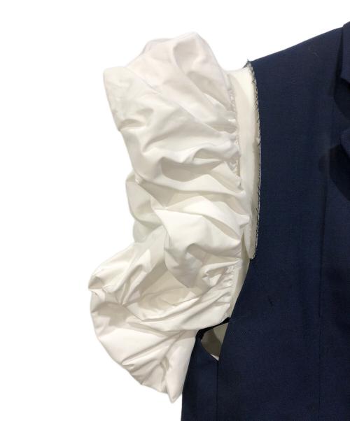 TOGA PULLA（トーガ プルラ）TOGA PULLA (トーガ プルラ) Wool sleeveless jacket ネイビー サイズ:38 未使用品の古着・服飾アイテム