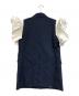 TOGA PULLA (トーガ プルラ) Wool sleeveless jacket ネイビー サイズ:38 未使用品：15000円