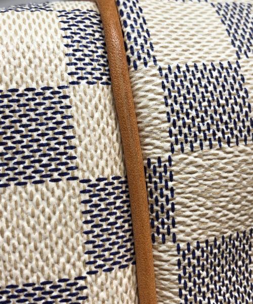 LOUIS VUITTON（ルイ ヴィトン）LOUIS VUITTON (ルイ ヴィトン) トートバッグ ホワイト×ネイビーの古着・服飾アイテム