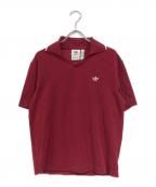 adidas×WALES BONNERアディダス×ウェールズボナー）の古着「ポロシャツ/WB TERRY POLO」｜レッド