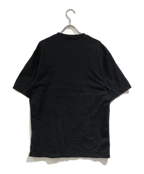 BURBERRY（バーバリー）BURBERRY (バーバリー) ロゴ刺繍Tシャツ ブラック サイズ:SIZE Mの古着・服飾アイテム