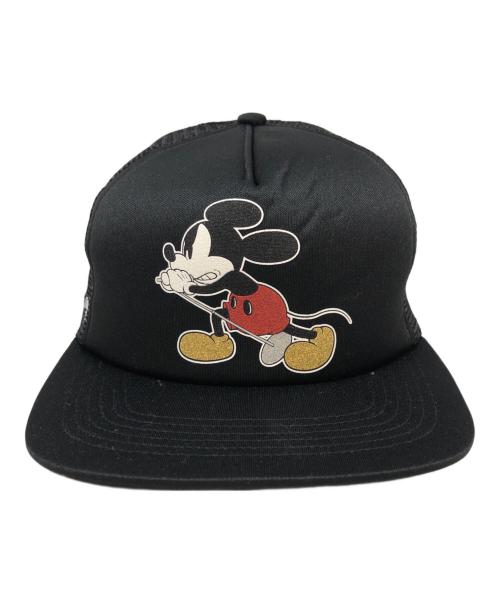 SUPREME（シュプリーム）Supreme (シュプリーム) NUMBER (N)INE (ナンバーナイン) Mickey Mouse cap ブラックの古着・服飾アイテム