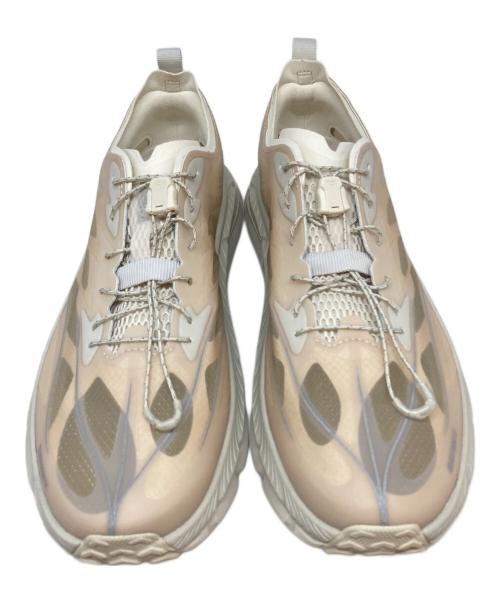 HOKAONEONE（ホカオネオネ）HOKAONEONE (ホカオネオネ) SATISFY (サティスファイ) MAFATE SPEED 4 LITE ベージュ サイズ:27cmの古着・服飾アイテム