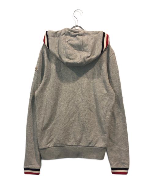 MONCLER（モンクレール）MONCLER (モンクレール) ジップパーカー グレー サイズ:SIZE Sの古着・服飾アイテム