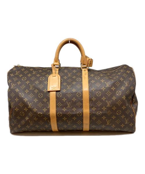 LOUIS VUITTON（ルイ ヴィトン）LOUIS VUITTON (ルイ ヴィトン) トラベルバッグ ブラウンの古着・服飾アイテム