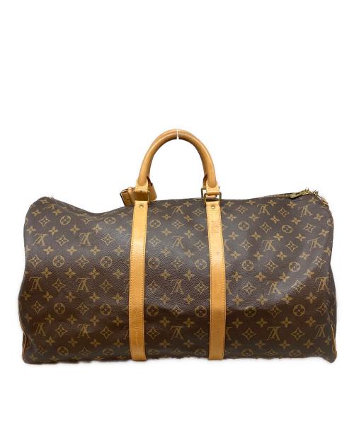 LOUIS VUITTON（ルイ ヴィトン）LOUIS VUITTON (ルイ ヴィトン) トラベルバッグ ブラウンの古着・服飾アイテム