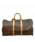 LOUIS VUITTON (ルイ ヴィトン) トラベルバッグ ブラウン：55000円