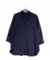 ADORE（アドーア）の古着「ストレッチデシンブラウス」｜ネイビー