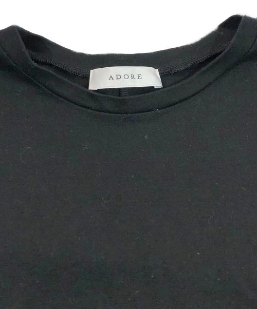 ADORE（アドーア）ADORE (アドーア) ALBINIコットンポンチ ブラック サイズ:SIZE 38の古着・服飾アイテム