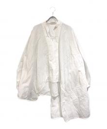 ADORE（アドーア）の古着「ナイロンコットンタフタブラウス」｜ホワイト