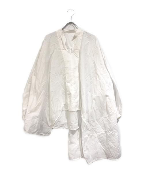 ADORE（アドーア）ADORE (アドーア) ナイロンコットンタフタブラウス ホワイト サイズ:38の古着・服飾アイテム