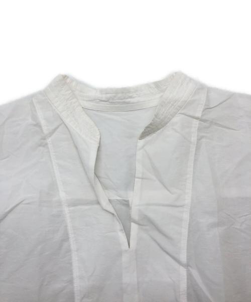 ADORE（アドーア）ADORE (アドーア) ナイロンコットンタフタブラウス ホワイト サイズ:38の古着・服飾アイテム