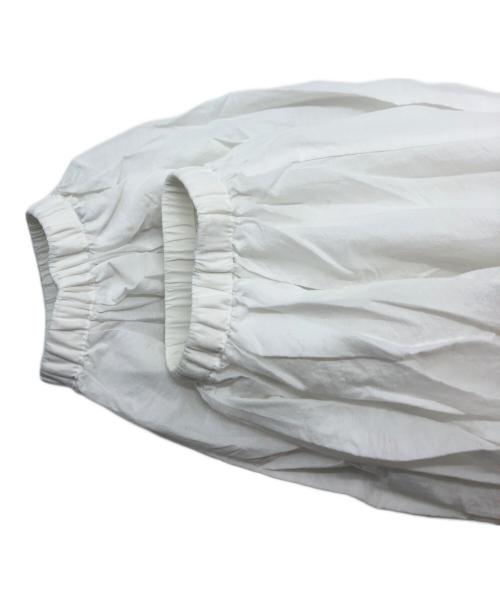 ADORE（アドーア）ADORE (アドーア) ナイロンコットンタフタブラウス ホワイト サイズ:38の古着・服飾アイテム