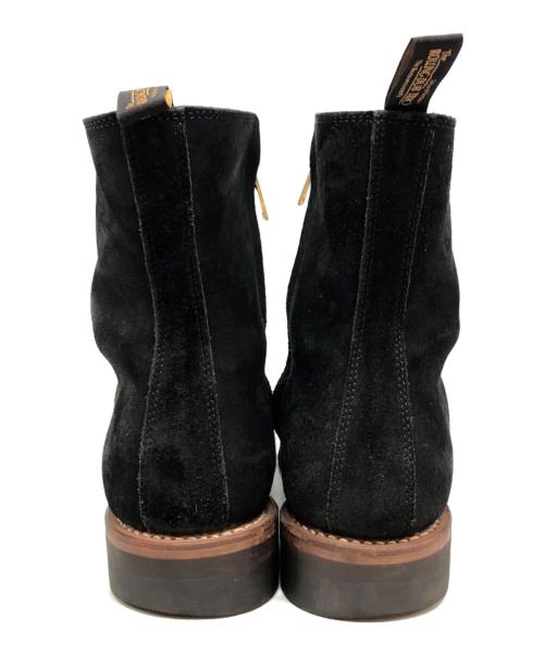ROLLING DUB TRIO（ローリングダブトリオ）ROLLING DUB TRIO (ローリングダブトリオ) スウェードサイドゴアブーツ ブラック サイズ:9の古着・服飾アイテム