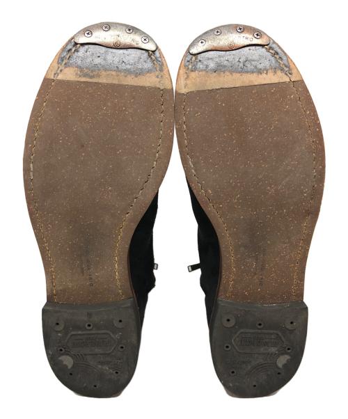 ROLLING DUB TRIO（ローリングダブトリオ）ROLLING DUB TRIO (ローリングダブトリオ) スウェードサイドゴアブーツ ブラック サイズ:9の古着・服飾アイテム