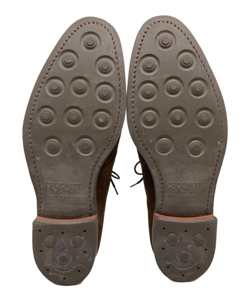 Crockett & Jones（クロケット＆ジョーンズ）Crockett & Jones (クロケット＆ジョーンズ) スウェードチャッカブーツ ブラウン サイズ:8 1/2の古着・服飾アイテム