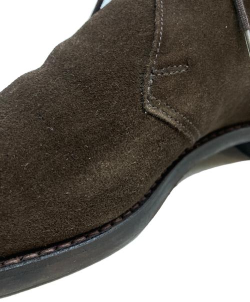 Crockett & Jones（クロケット＆ジョーンズ）Crockett & Jones (クロケット＆ジョーンズ) スウェードチャッカブーツ ブラウン サイズ:8 1/2の古着・服飾アイテム