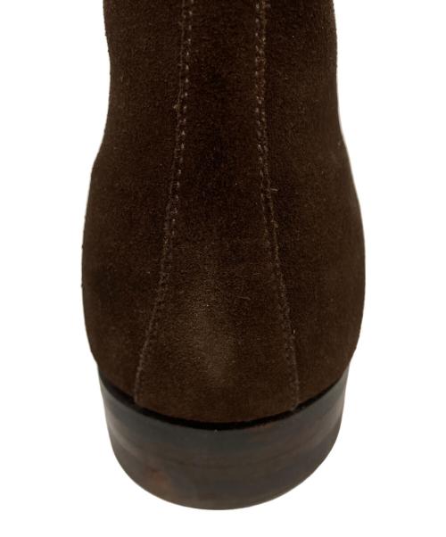 Crockett & Jones（クロケット＆ジョーンズ）Crockett & Jones (クロケット＆ジョーンズ) スウェードチャッカブーツ ブラウン サイズ:8 1/2の古着・服飾アイテム