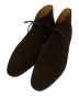 Crockett & Jones（クロケット＆ジョーンズ）の古着「スウェードチャッカブーツ」｜ブラウン