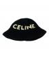 CELINE（セリーヌ）の古着「カシミヤロゴバケットハット」｜ブラック