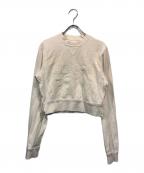FENDI×MARC JACOBSフェンディ×マークジェイコブズ）の古着「ロゴクロップドスウェット」｜ホワイト