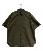 DESCENTE ALLTERRAINデザイント オルテライン）の古着「I/O COOLING H/S SHIRTS」｜グリーン