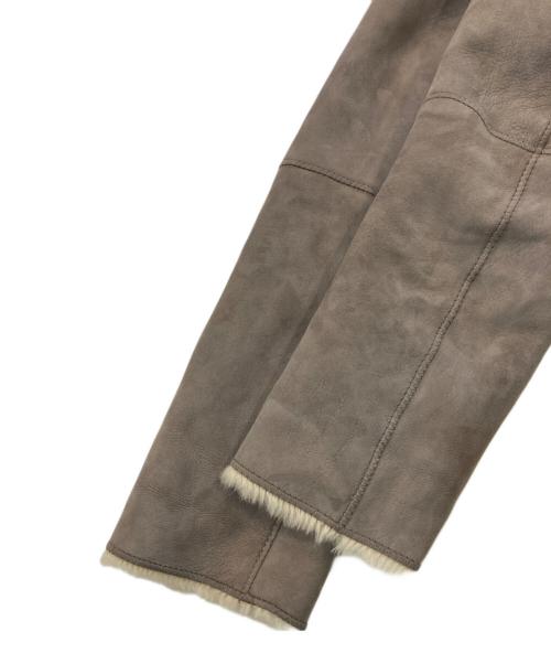 LOEWE（ロエベ）LOEWE (ロエベ) ムートンコート グレー サイズ:SIZE 40の古着・服飾アイテム