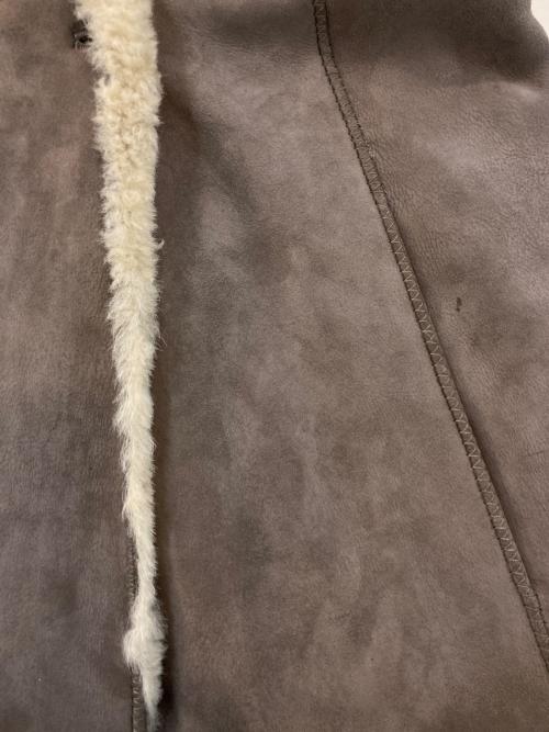 LOEWE（ロエベ）LOEWE (ロエベ) ムートンコート グレー サイズ:SIZE 40の古着・服飾アイテム