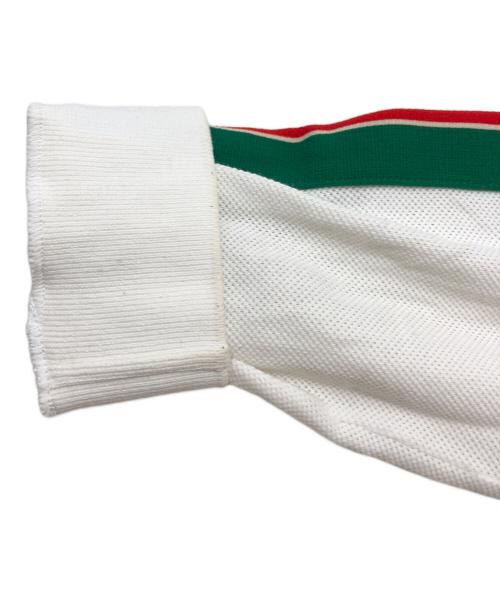 GUCCI（グッチ）GUCCI (グッチ) ポロシャツ ホワイト サイズ:Mの古着・服飾アイテム