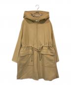 MAX&Co.マックスアンドコー）の古着「フーデッドコート」｜ベージュ