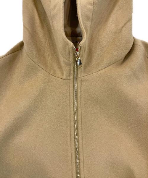 MAX&Co.（マックスアンドコー）MAX&Co. (マックスアンドコー) フーデッドコート ベージュ サイズ:SIZE 42の古着・服飾アイテム