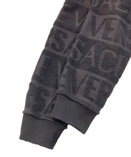 VERSACE（ヴェルサーチェ）VERSACE (ヴェルサーチェ) ジップパーカー ブラック サイズ:SIZE Lの古着・服飾アイテム