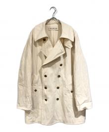 POLYPLOID（ポリプロイド）の古着「コットンPコート」｜アイボリー