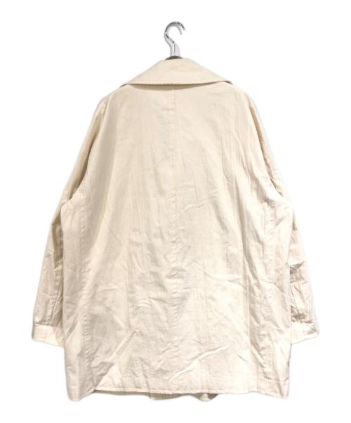 POLYPLOID（ポリプロイド）POLYPLOID (ポリプロイド) コットンPコート アイボリー サイズ:3の古着・服飾アイテム