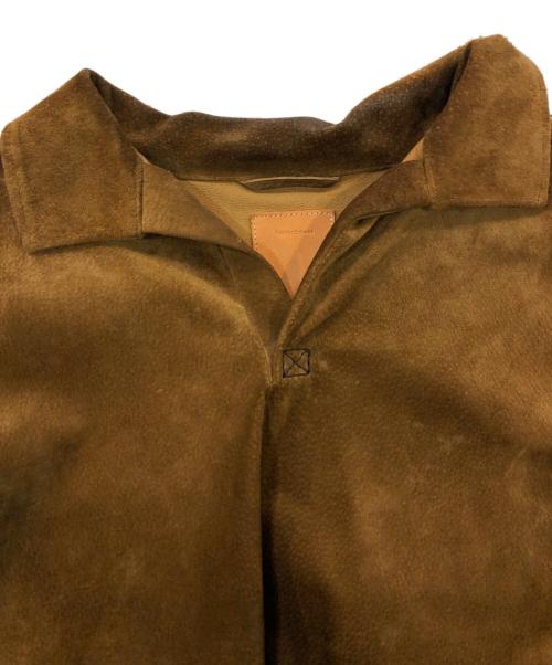 HENDER SCHEME（エンダースキーマ）Hender Scheme (エンダースキーマ) スエードシャツ ブラウン サイズ:-の古着・服飾アイテム