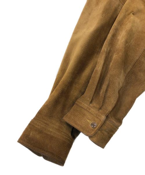 HENDER SCHEME（エンダースキーマ）Hender Scheme (エンダースキーマ) スエードシャツ ブラウン サイズ:-の古着・服飾アイテム