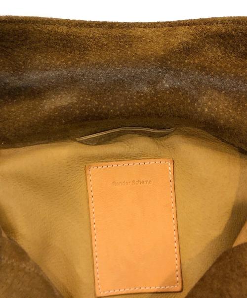 HENDER SCHEME（エンダースキーマ）Hender Scheme (エンダースキーマ) スエードシャツ ブラウン サイズ:-の古着・服飾アイテム