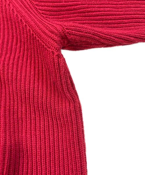 CLESSTE（クレスト）CLESSTE (クレスト) FINE WOOL ZIP KNIT PULLOVER レッド サイズ:SIZE 2の古着・服飾アイテム