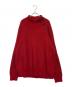 CLESSTE（クレスト）の古着「FINE WOOL ZIP KNIT PULLOVER」｜レッド