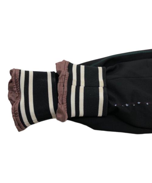 PAUL SMITH（ポールスミス）Paul Smith (ポールスミス) 刺繍ブルゾン ブラック サイズ:Mの古着・服飾アイテム